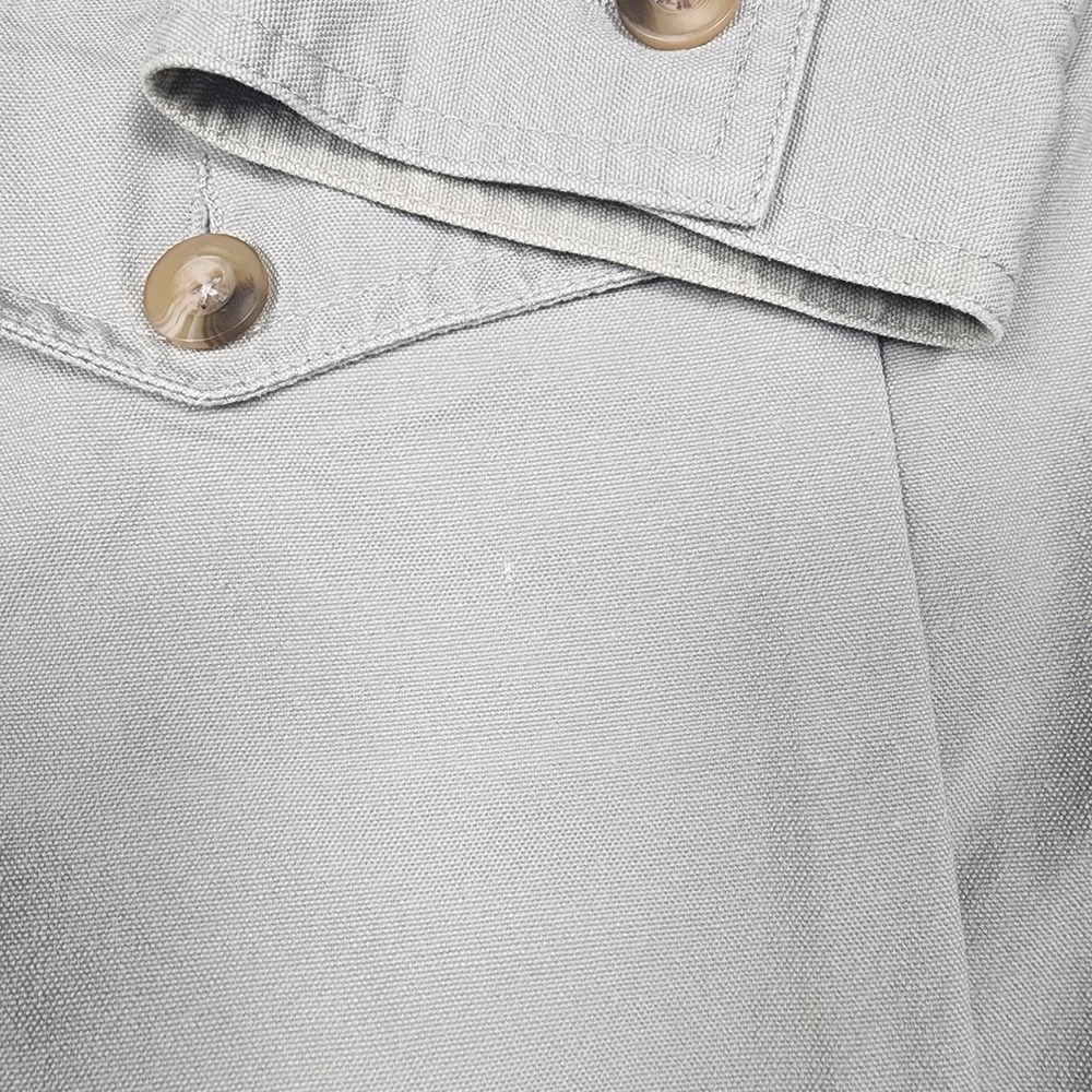 Vintage Cabelas Safari Field Jacket Mens XL Beige Cotton Utility Hunting Coat - Picture 9 of 9